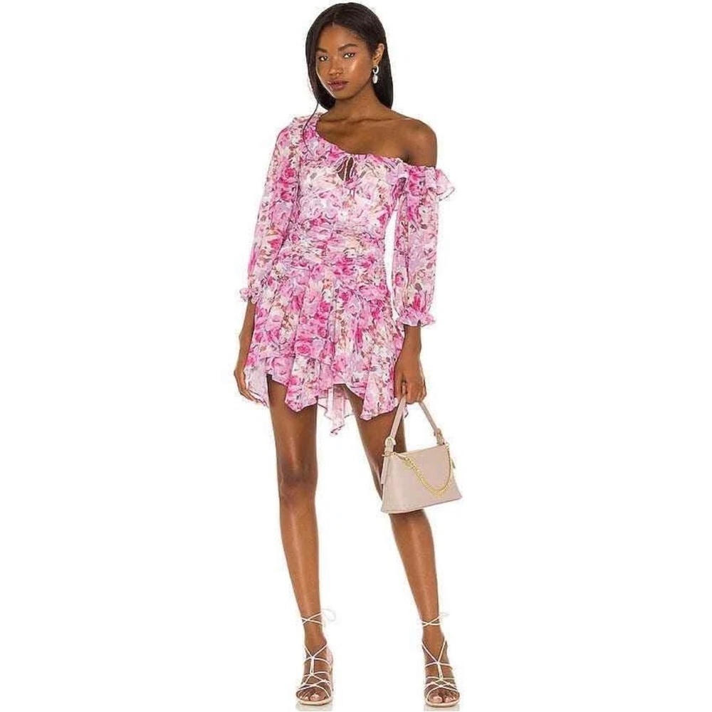 For Love and Lemons Sofia Mini Dress Size Small
